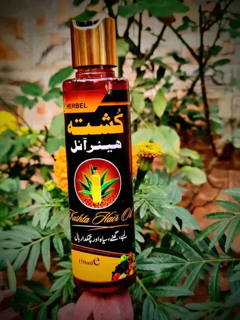 Stronger Roots, Shinier strands - Kushta Hair oil Works Deep