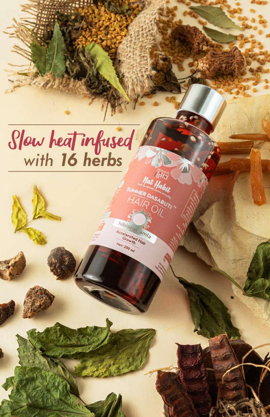 Stronger Roots, Shinier strands - Kushta Hair oil Works Deep